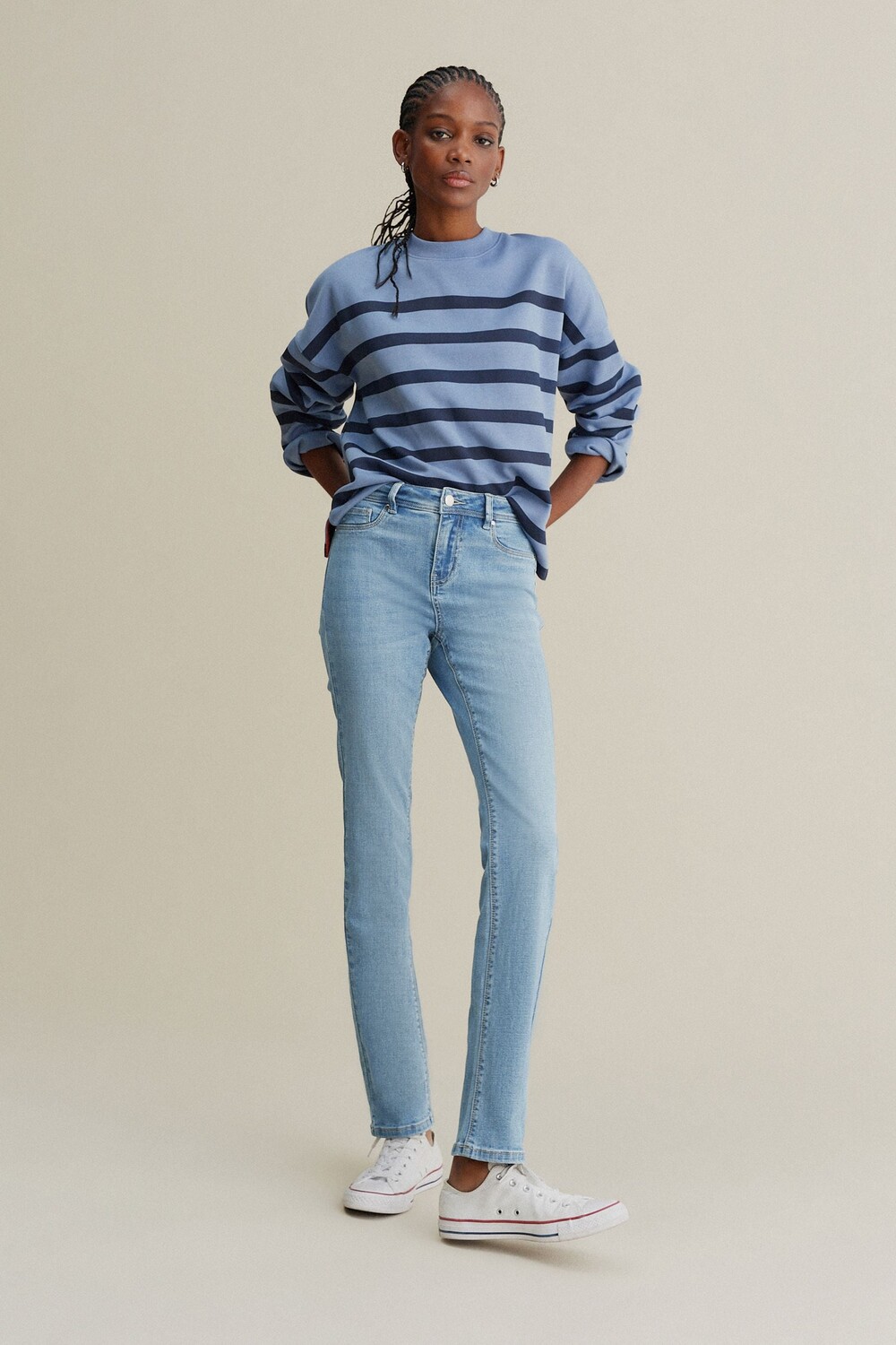 Приталенные джинсы стрейч Next, синий
Приталенные джинсы стрейч Next, синий