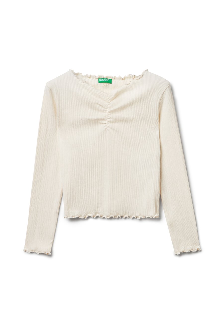 Топ United Colors of Benetton WITH WAVY EDGE, White
Топ United Colors of Benetton WITH WAVY EDGE, White