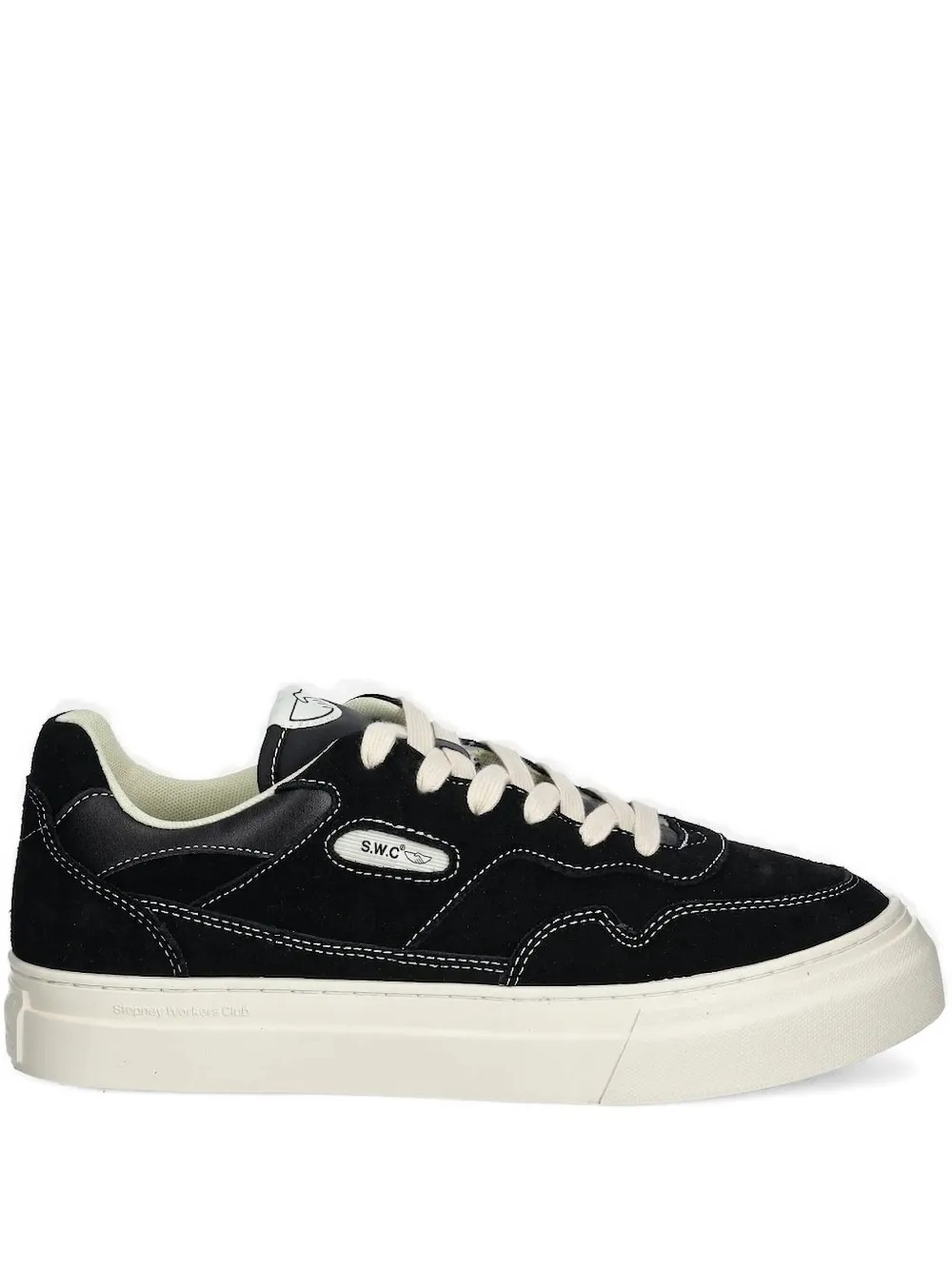 Замшевые кроссовки Stepney Workers Club, черный
Замшевые кроссовки Stepney Workers Club, черный