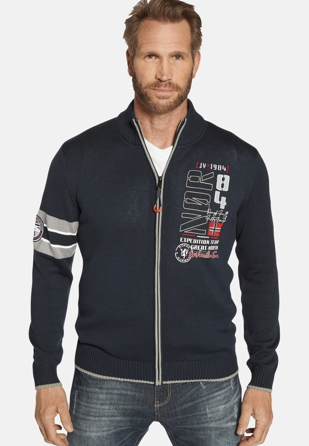 Кардиган ROLUF Jan Vanderstorm, темно-синий
Кардиган ROLUF Jan Vanderstorm, темно-синий