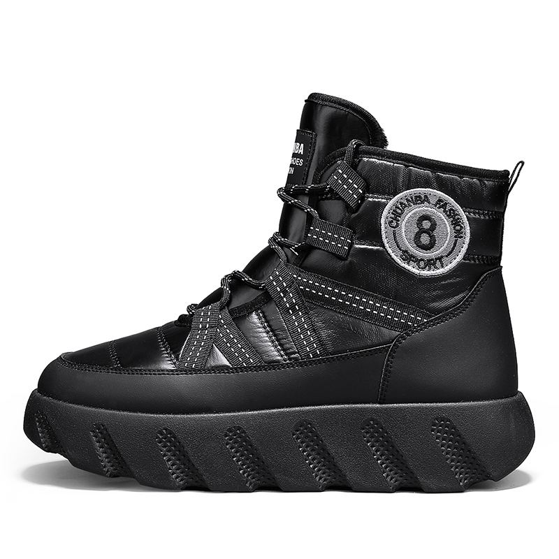 Теплые короткие зимние ботинки мужские GNVA, Black
Теплые короткие зимние ботинки мужские GNVA, Black