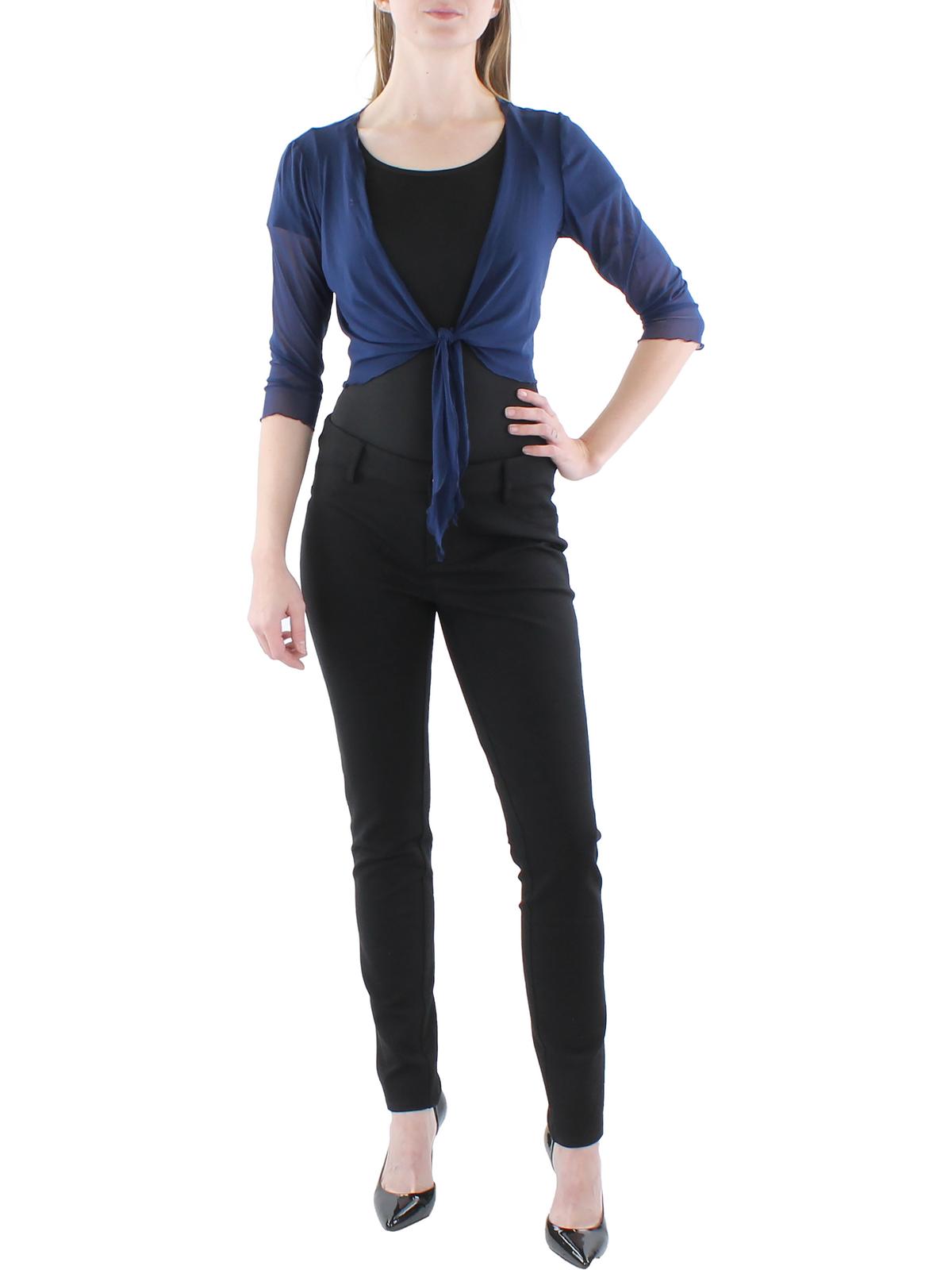 Petites Женское сетчатое укороченное болеро Connected Apparel, темно-синий
Petites Женское сетчатое укороченное болеро Connected Apparel, темно-синий