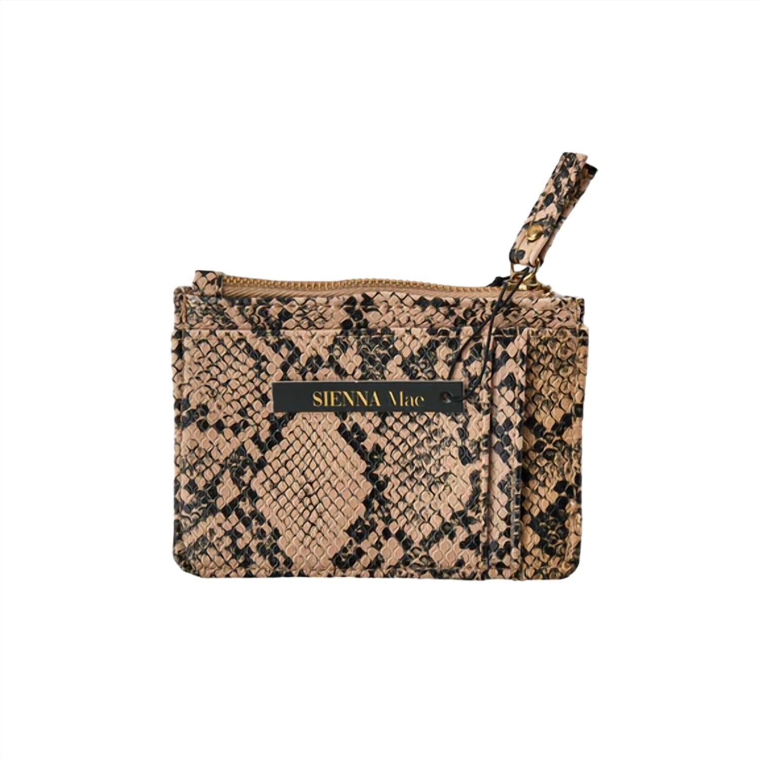 Натуральный/черный кожаный кошелек для карточек Lennon Sienna Mae
Натуральный/черный кожаный кошелек для карточек Lennon Sienna Mae