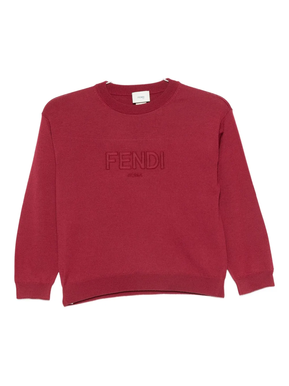 Свитер из натуральной шерсти Fendi Kids, красный
Свитер из натуральной шерсти Fendi Kids, красный