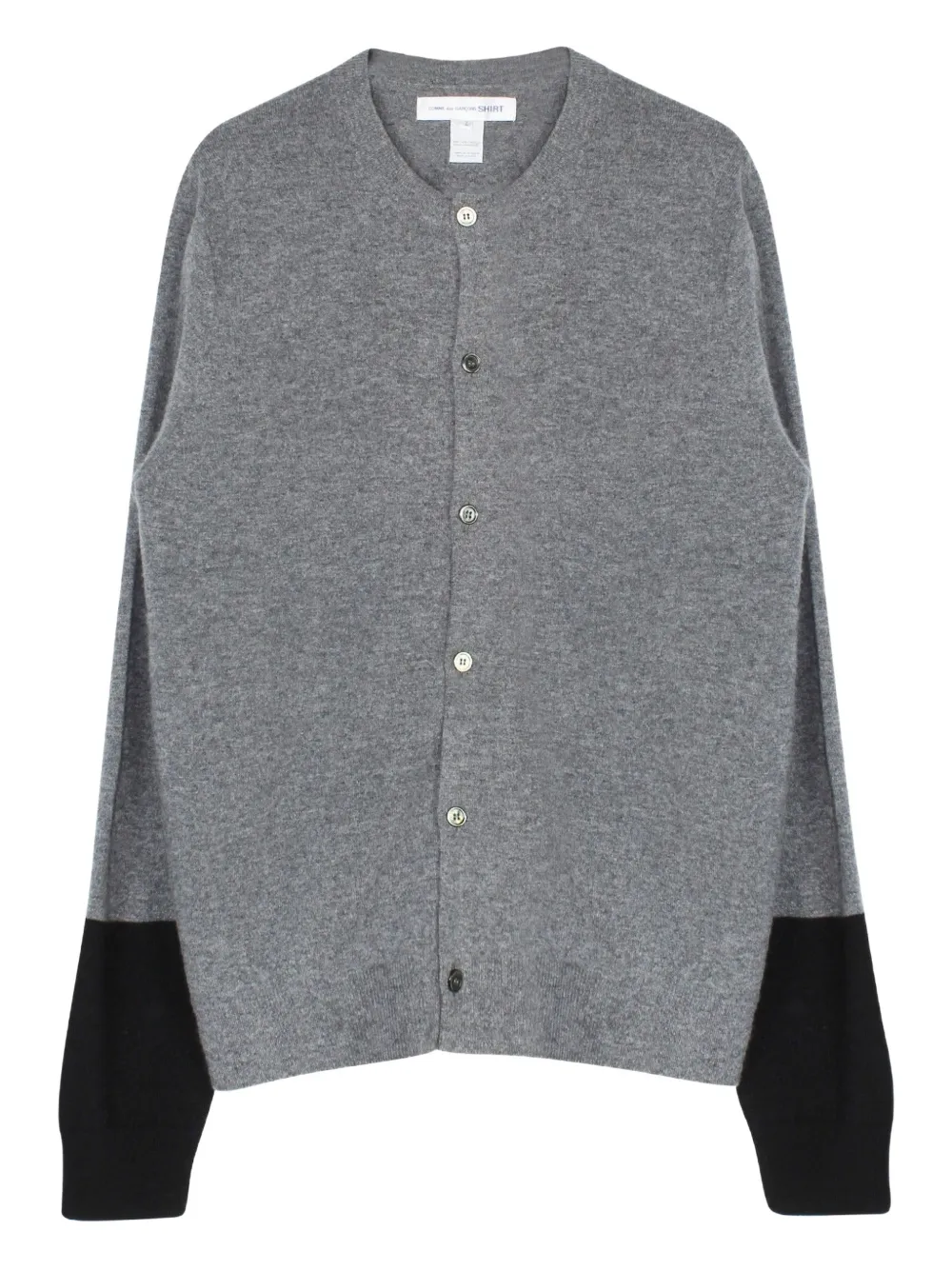 Кардиган в стиле колор-блок Comme Des Garcons Shirt, серый
Кардиган в стиле колор-блок Comme Des Garcons Shirt, серый