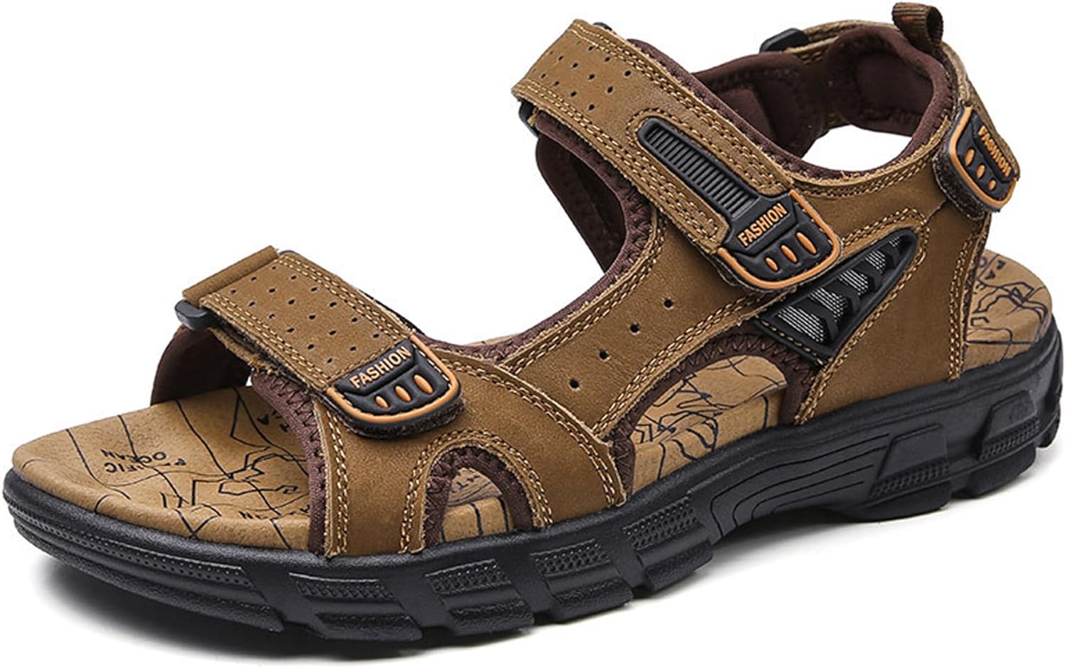 Мужские спортивные сандалии из кожи для походов с открытым носком, прогулочные туфли, водонепроницаемые, для пляжа и активного отдыха, с поддержкой свода стопы, летние кроссовки для мужчин Clonicy, коричневый
Мужские спортивные сандалии из кожи для походов с открытым носком, прогулочные туфли, водонепроницаемые, для пляжа и активного отдыха, с поддержкой свода стопы, летние кроссовки для мужчин Clonicy, коричневый