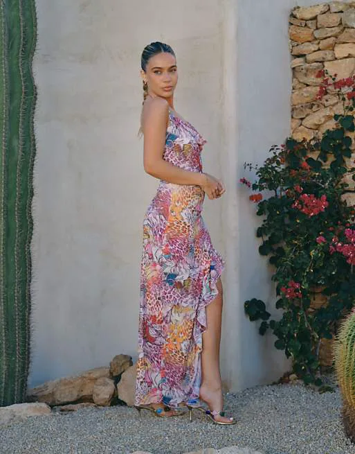 Розовое мульти-платье макси с хомутом и хомутом South Beach X Liv Silverman
Розовое мульти-платье макси с хомутом и хомутом South Beach X Liv Silverman