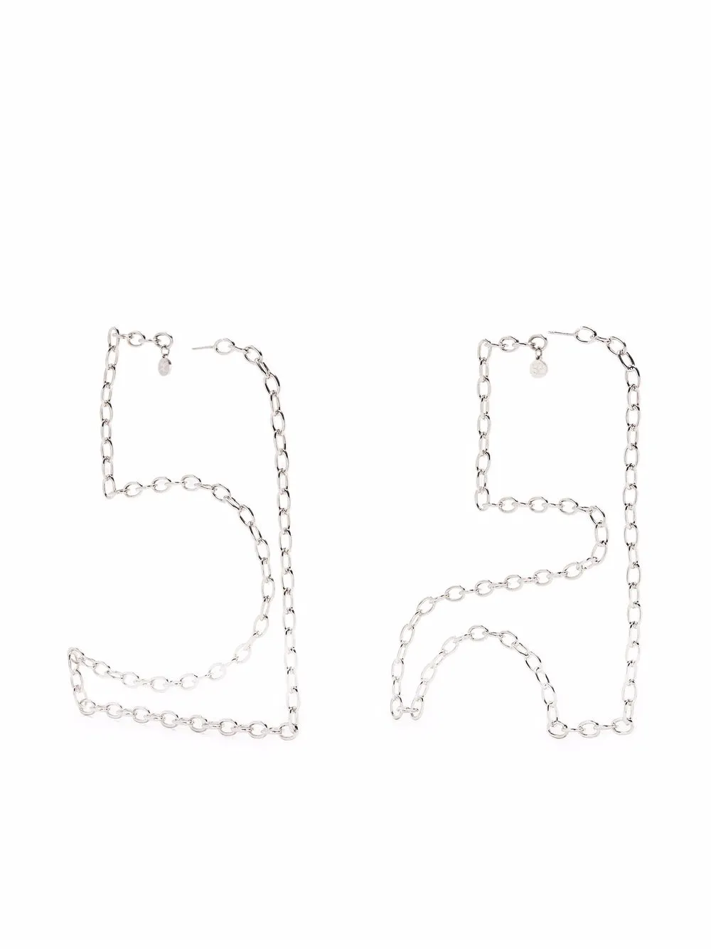 Цепочные серьги Courrèges, серебряный
Цепочные серьги Courrèges, серебряный