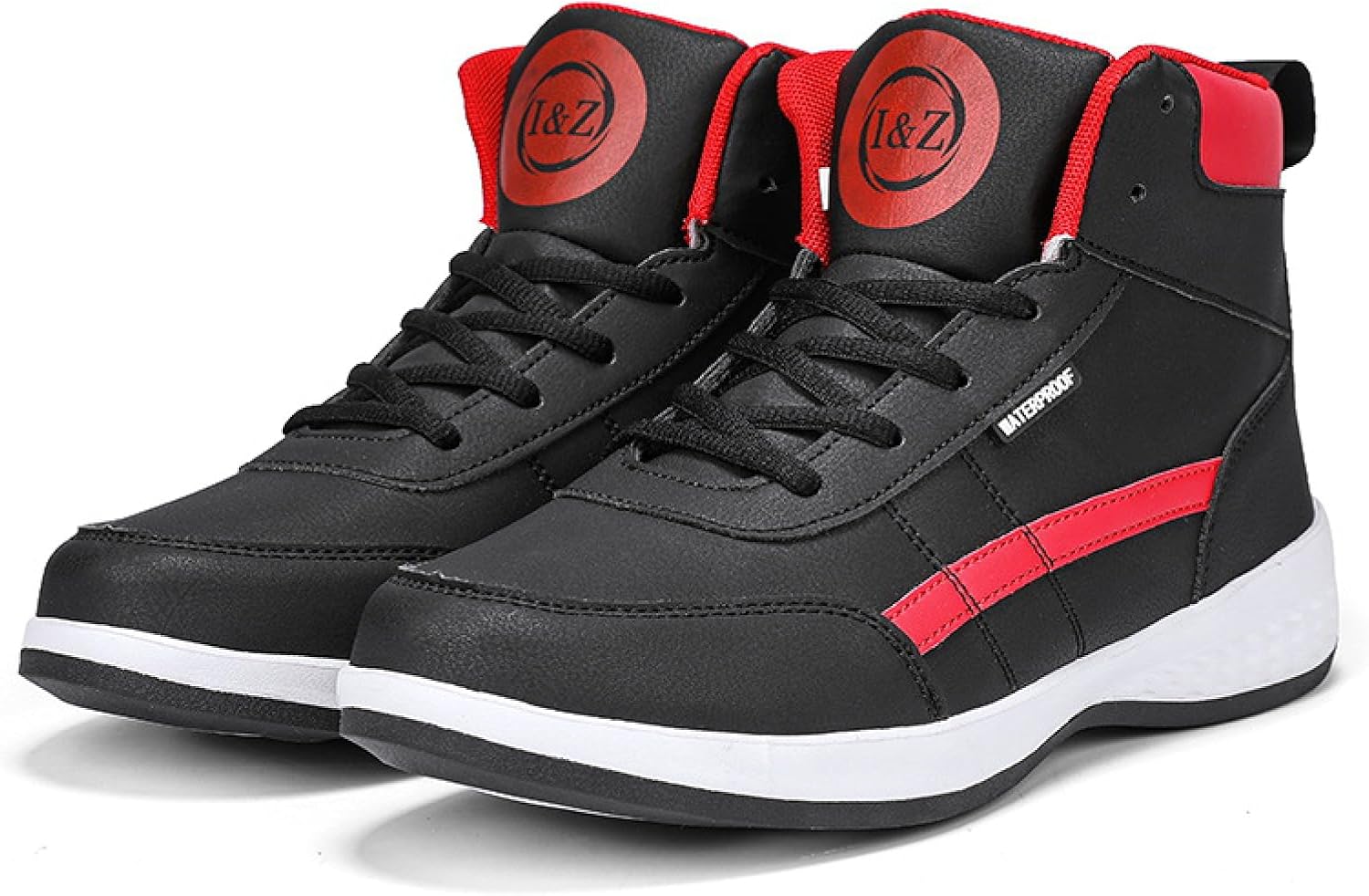 Мужские кожаные высокие кроссовки на платформе, ботинки до щиколотки, модные комфортные для прогулок, теннисные, повседневные, со шнуровкой, «dad» обувь для улицы и баскетбольного стиля Bhdjk, черный
Мужские кожаные высокие кроссовки на платформе, ботинки до щиколотки, модные комфортные для прогулок, теннисные, повседневные, со шнуровкой, «dad» обувь для улицы и баскетбольного стиля Bhdjk, черный