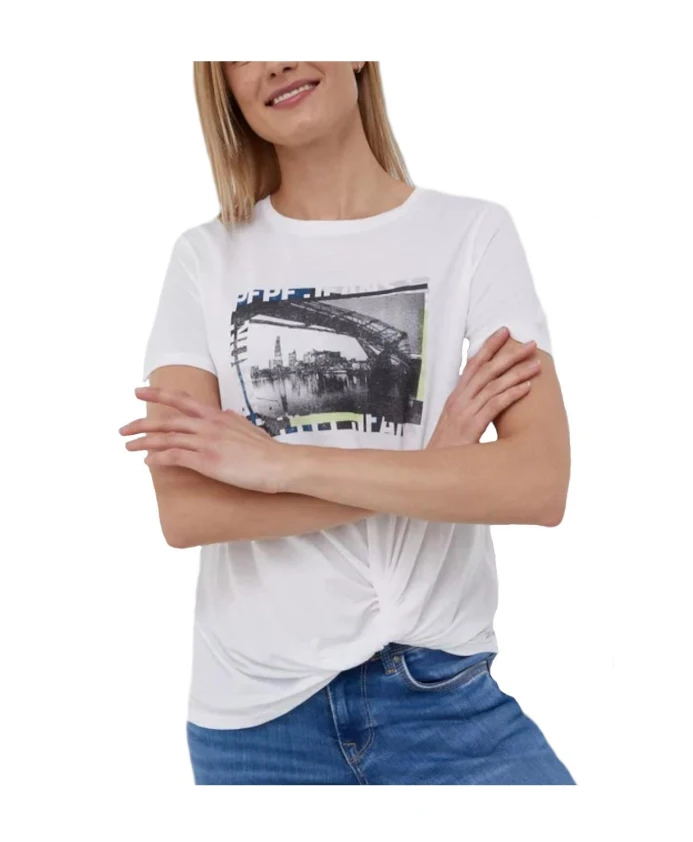 Футболка Daia Pepe Jeans, белый
Футболка Daia Pepe Jeans, белый