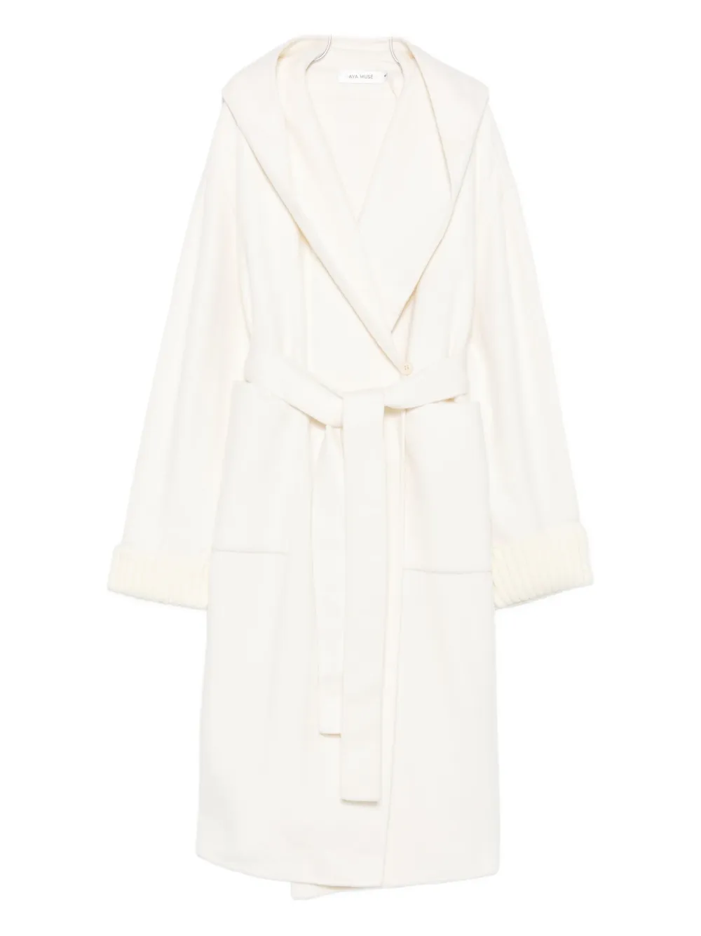 Пальто с капюшоном и трикотажными манжетами Aya Muse, нейтральный
Пальто с капюшоном и трикотажными манжетами Aya Muse, нейтральный