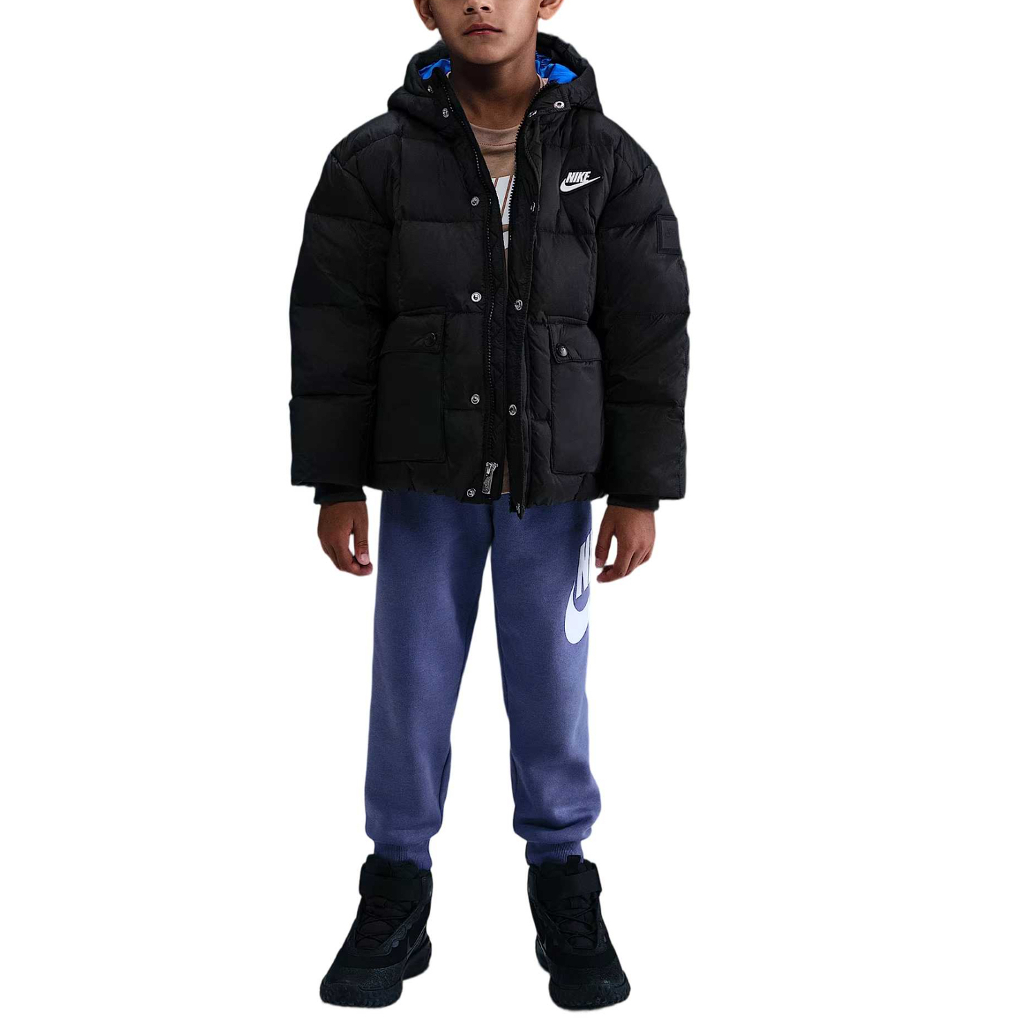 Детская пуховая куртка Nike, черный
Детская пуховая куртка Nike, черный