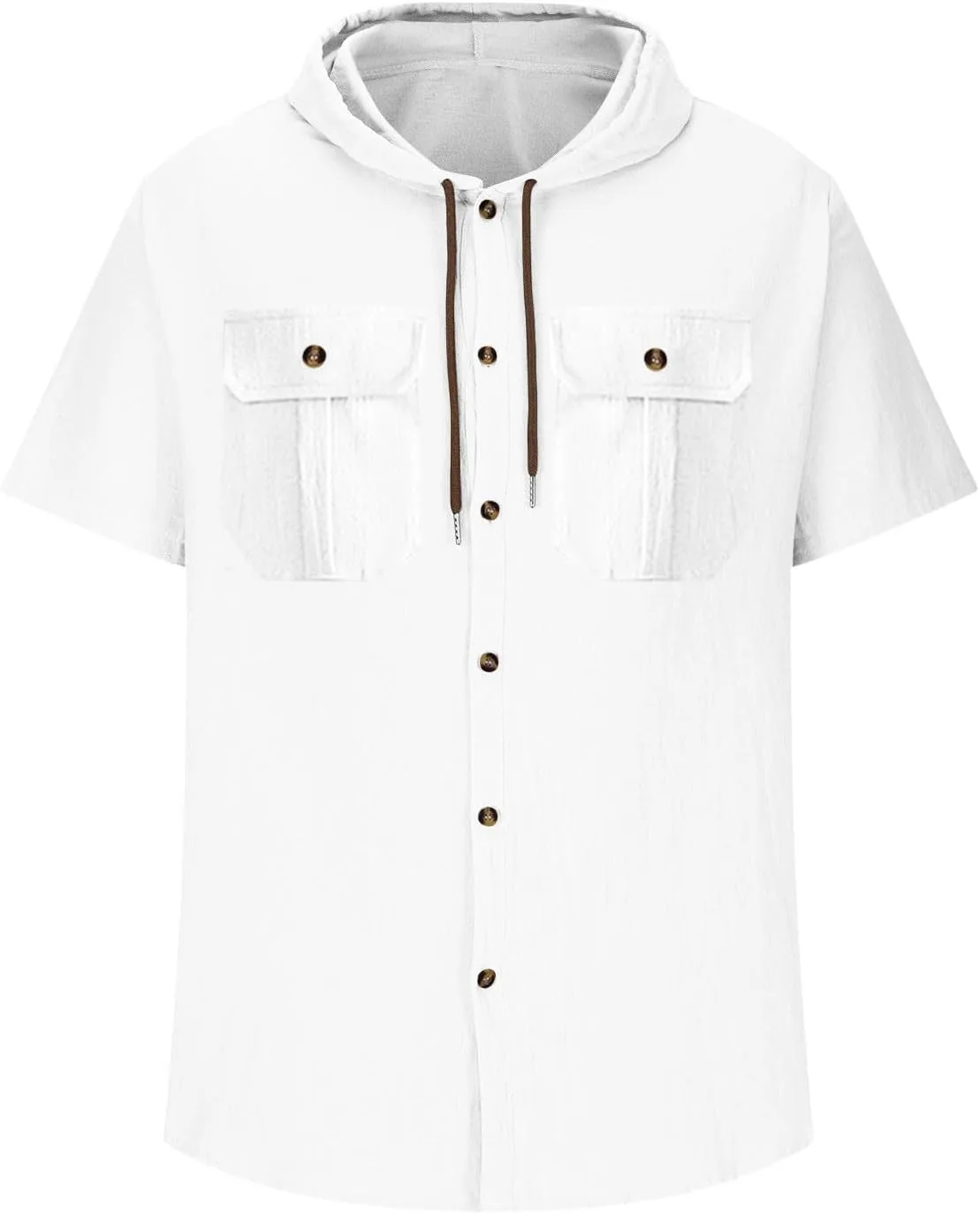 Мужская толстовка с капюшоном на пуговицах
Мужская толстовка с капюшоном на пуговицах