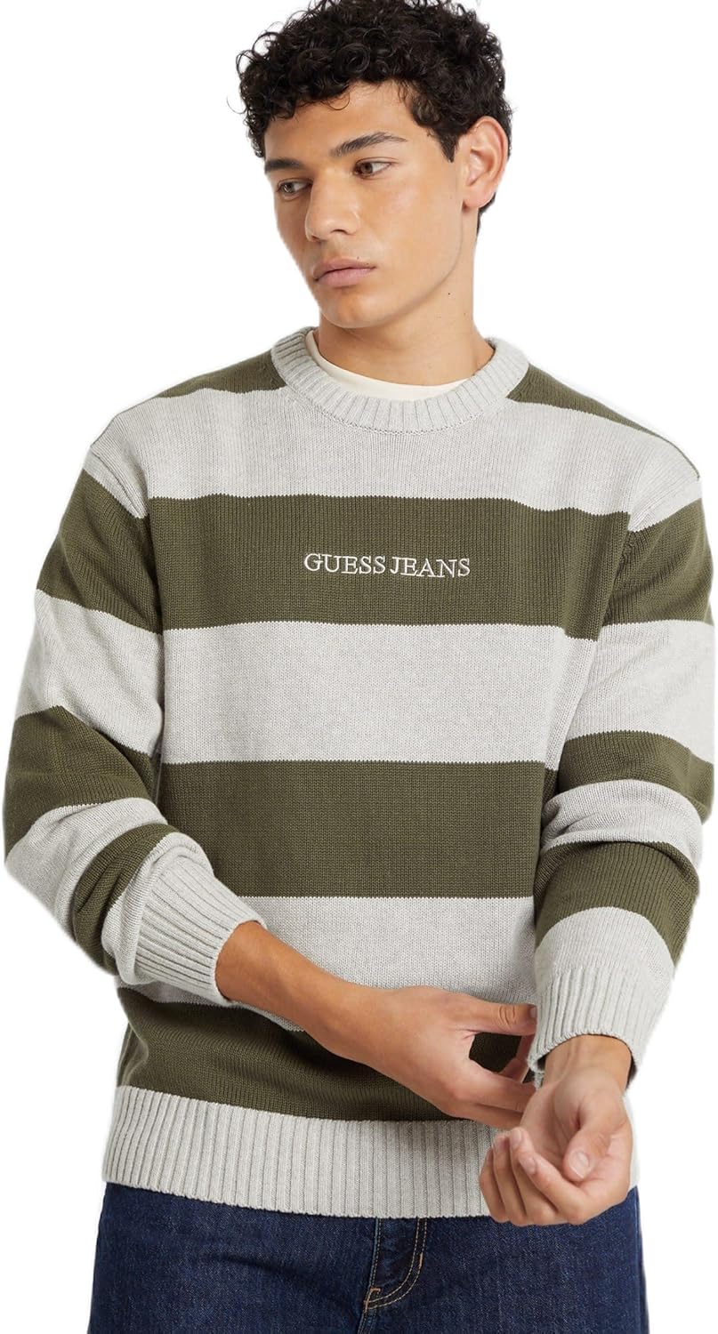 Свитер GUESS с полосками и вышитым логотипом, Dark Oak And Ourtesy Heat
Свитер GUESS с полосками и вышитым логотипом, Dark Oak And Ourtesy Heat