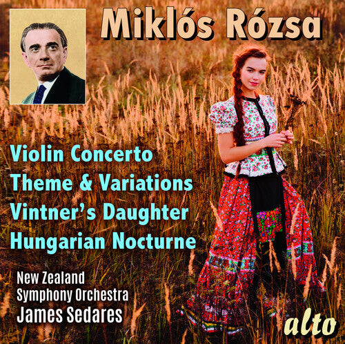 CD диск New Zealand Symphony Orchestra: Miklos Rozsa: Violin Concerto; Theme, Variations & Finale
CD диск New Zealand Symphony Orchestra: Miklos Rozsa: Violin Concerto; Theme, Variations & Finale