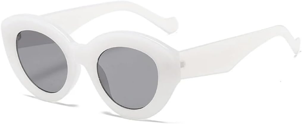 Солнцезащитные очки с защитой от УФ-излучения UV400 | Большие овальные очки «кошачий глаз» с леопардовым принтом | для женщин и мужчин, для занятий спортом на открытом воздухе и вождения DSVIGF, White-gray
Солнцезащитные очки с защитой от УФ-излучения UV400 | Большие овальные очки «кошачий глаз» с леопардовым принтом | для женщин и мужчин, для занятий спортом на открытом воздухе и вождения DSVIGF, White-gray