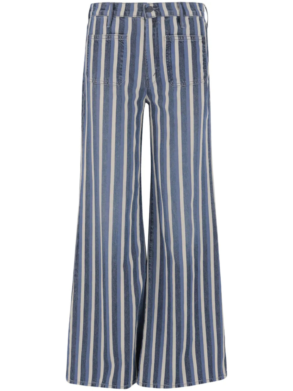 MOTHER полосатые джинсы широкого кроя, синий
MOTHER полосатые джинсы широкого кроя, синий