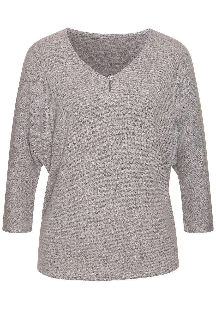 Рубашка LASCANA, пятнистый серый
Рубашка LASCANA, пятнистый серый