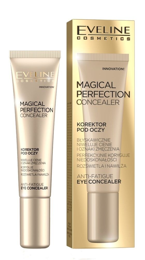 Консилер для глаз Eveline Magical Perfection, 01 Light
Консилер для глаз Eveline Magical Perfection, 01 Light