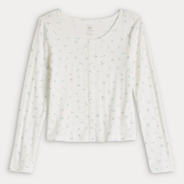 Длинный топ с пуговицами для девочек 6-20 лет, размеры regular и plus So, White Floral
Длинный топ с пуговицами для девочек 6-20 лет, размеры regular и plus So, White Floral