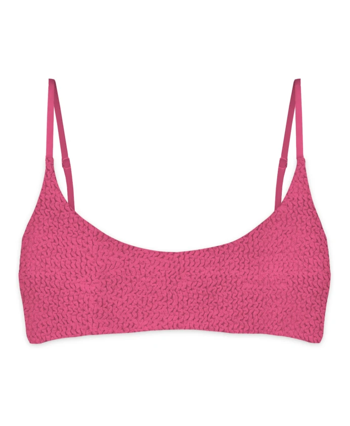 Ребристый топ от бикини Mc2 Saint Barth, розовый
Ребристый топ от бикини Mc2 Saint Barth, розовый