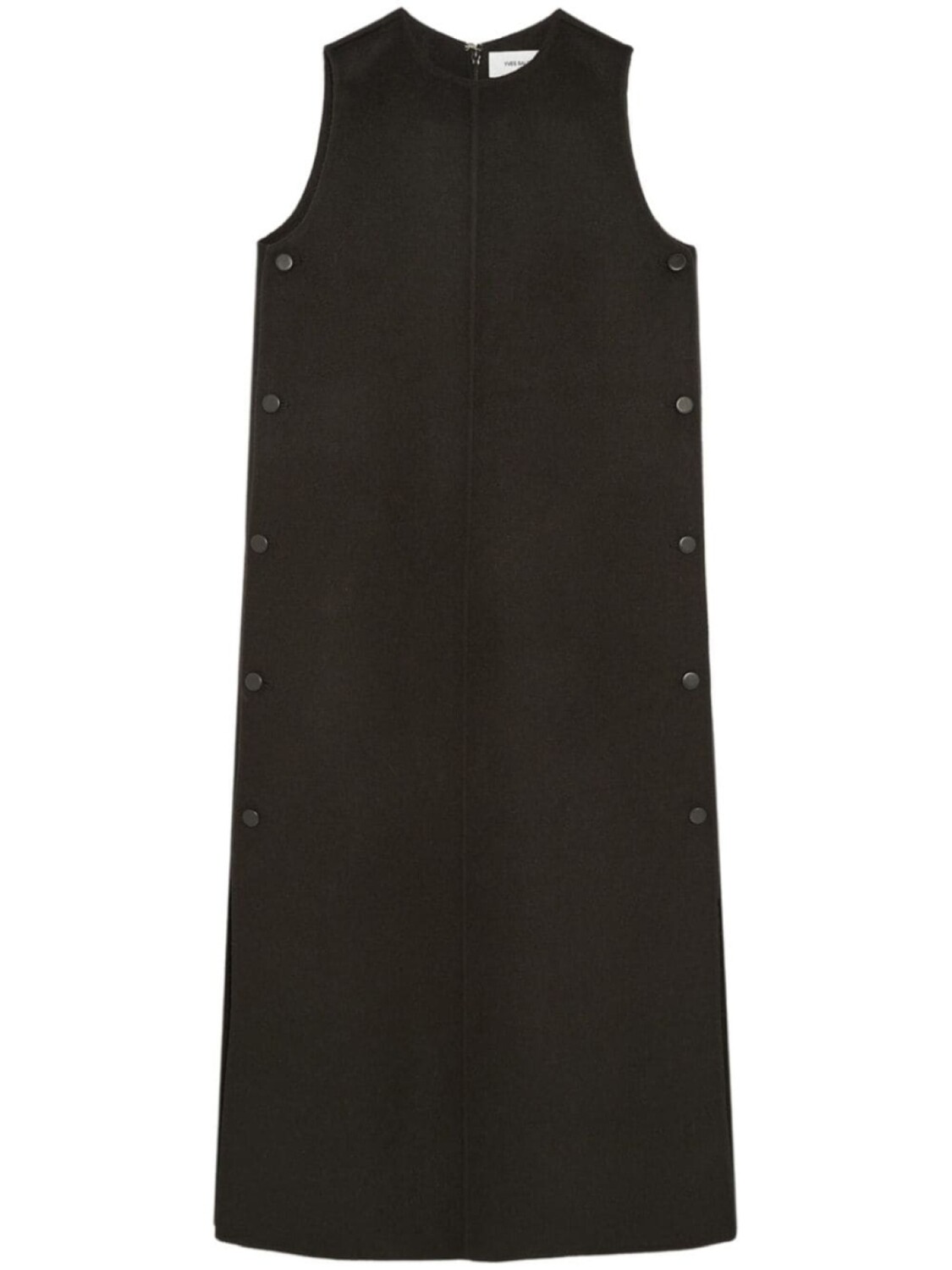 Yves Salomon платье без рукавов, черный
Yves Salomon платье без рукавов, черный