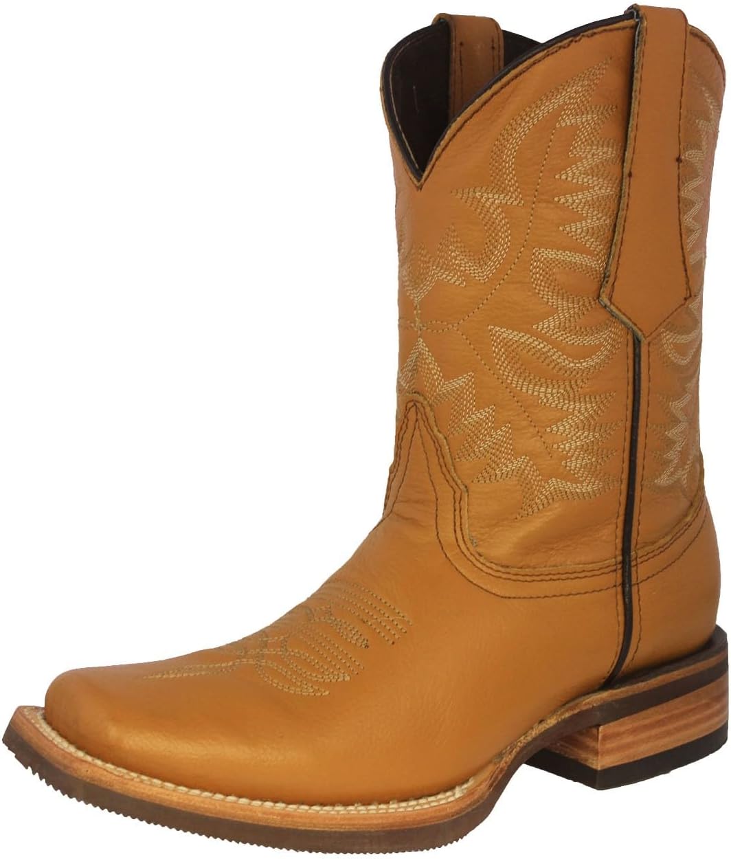 Мужские ковбойские сапоги Texas Legacy Buttercup Western из кожи с квадратным носком для родео
Мужские ковбойские сапоги Texas Legacy Buttercup Western из кожи с квадратным носком для родео