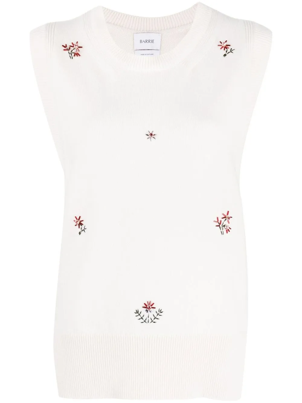 Кашемировый топ с кружевом Barrie, нейтральный
Кашемировый топ с кружевом Barrie, нейтральный