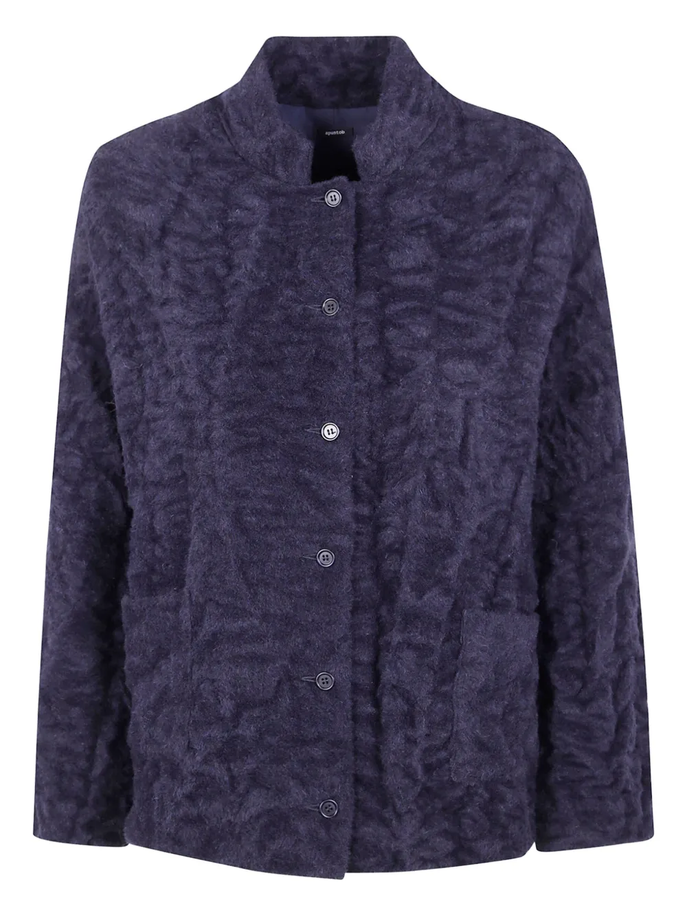 Пиджак на пуговицах Apuntob, синий
Пиджак на пуговицах Apuntob, синий
