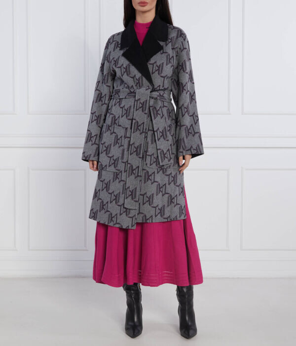 Пальто двустороннее Karl Lagerfeld с монограммой, черный
Пальто двустороннее Karl Lagerfeld с монограммой, черный