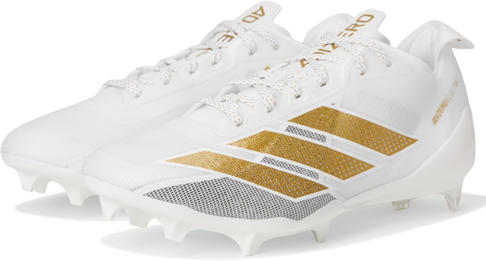 Кроссовки Adidas Adizero Electric Football Cleats, White/Gold Metallic/White
Кроссовки Adidas Adizero Electric Football Cleats, White/Gold Metallic/White
