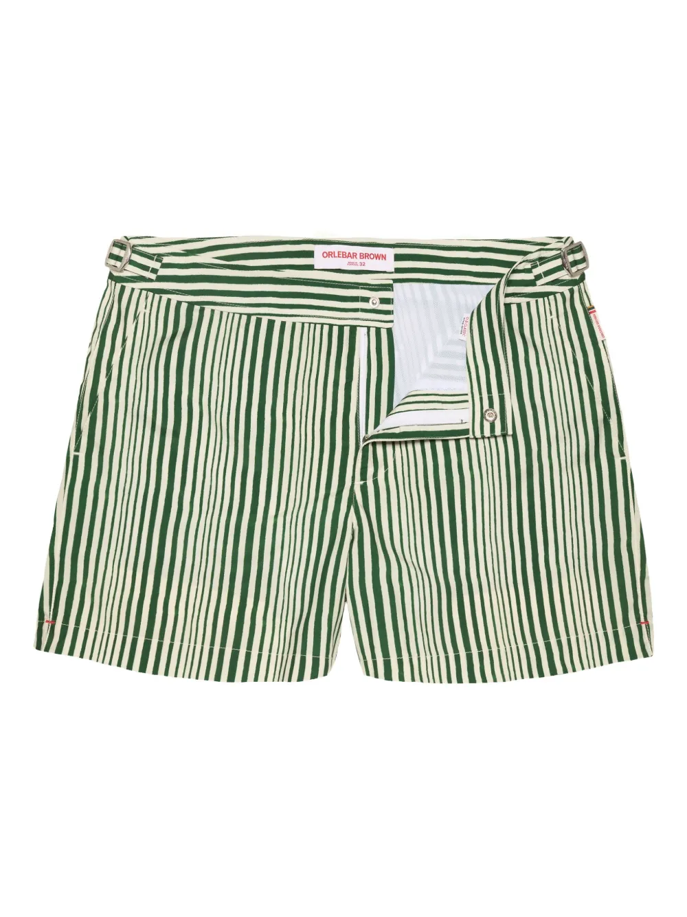 Плавки-шорты в полоску Orlebar Brown, зеленый
Плавки-шорты в полоску Orlebar Brown, зеленый