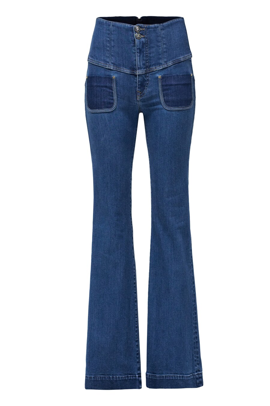 Расклешенные джинсы Salsa Jeans, синий деним
Расклешенные джинсы Salsa Jeans, синий деним