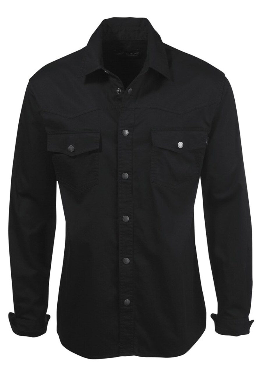 Рубашка на пуговицах Comfort fit ARIZONA, черный
Рубашка на пуговицах Comfort fit ARIZONA, черный