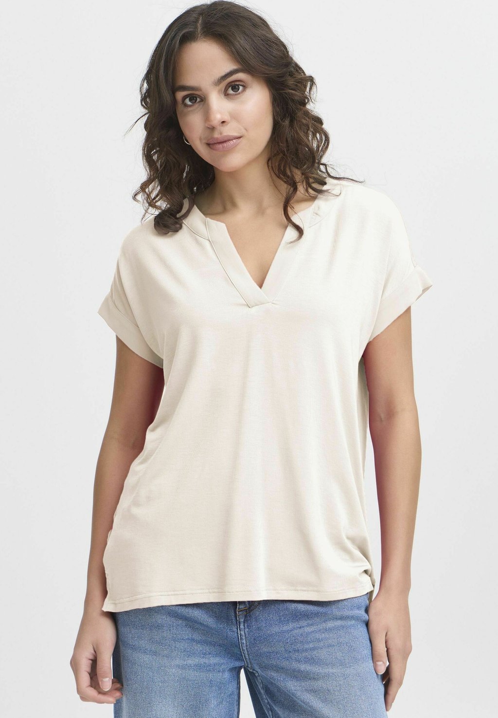 Базовая футболка FRLIV Fransa, белый
Базовая футболка FRLIV Fransa, белый