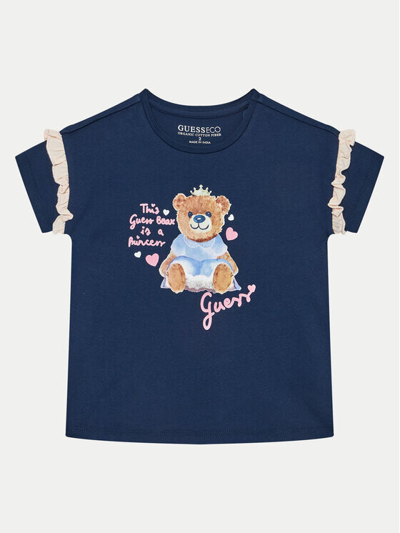 Футболка стандартного кроя Guess, синий
Футболка стандартного кроя Guess, синий