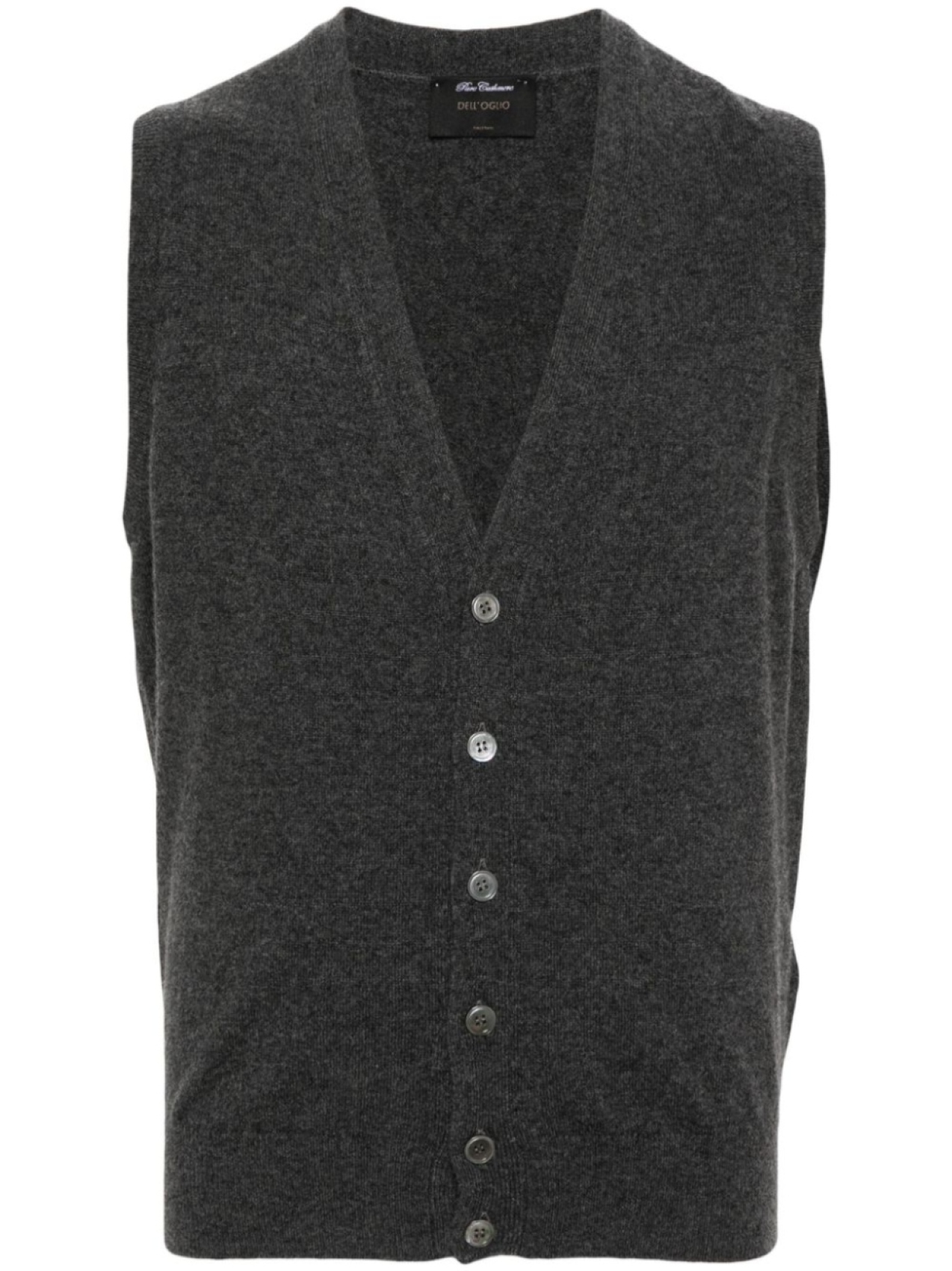 Кашемировый топ с V-образным вырезом Dell'oglio, серый
Кашемировый топ с V-образным вырезом Dell'oglio, серый