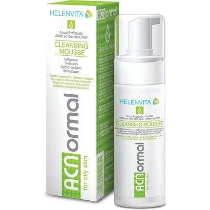 Acnormal очищающий мусс 150мл, Helenvita
Acnormal очищающий мусс 150мл, Helenvita