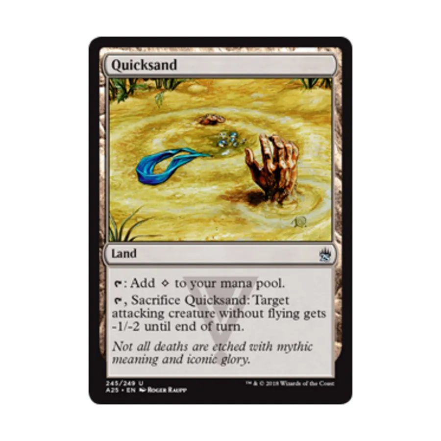 CCG Зыбучие пески (U), MTG - Masters 25
CCG Зыбучие пески (U), MTG - Masters 25