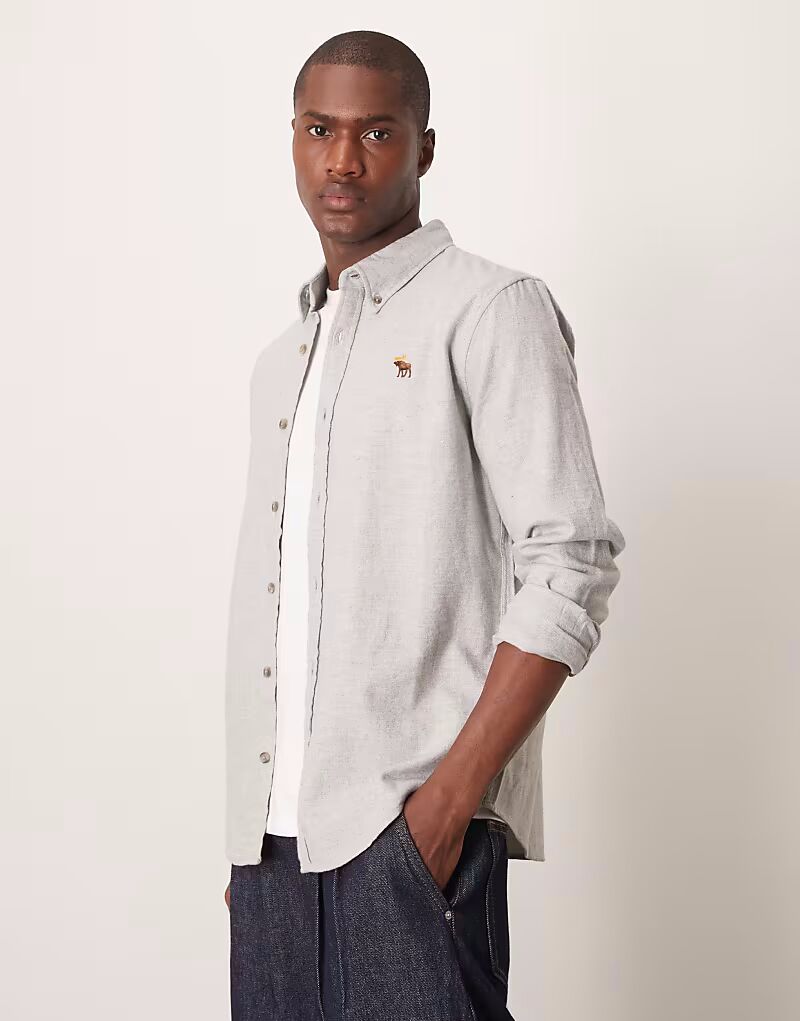 Куртка-рубашка Abercrombie & Fitch с рисунком «ёлочка» и логотипом серого цвета, Серый, Куртка-рубашка Abercrombie & Fitch с рисунком «ёлочка» и логотипом серого цвета
Куртка-рубашка Abercrombie & Fitch с рисунком «ёлочка» и логотипом серого цвета, Серый, Куртка-рубашка Abercrombie & Fitch с рисунком «ёлочка» и логотипом серого цвета