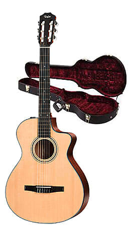 Акустическая гитара Taylor 300 Series 312ce-N Model Nylon String Grand Concert Cutaway Acoustic/Electric Guitar w/ Taylor Deluxe Brown Hardshell Case
Акустическая гитара Taylor 300 Series 312ce-N Model Nylon String Grand Concert Cutaway Acoustic/Electric Guitar w/ Taylor Deluxe Brown Hardshell Case