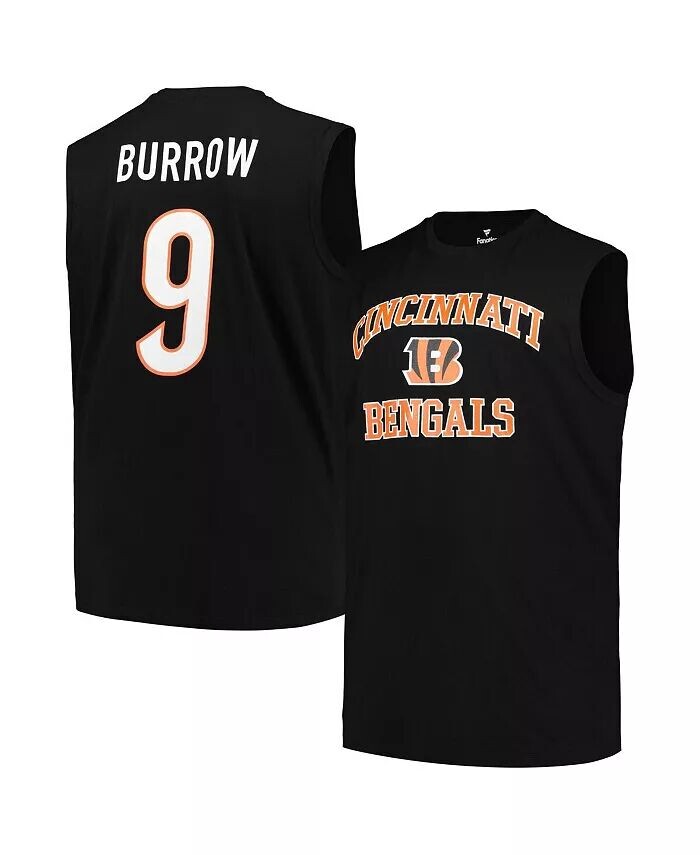Мужская майка Joe Burrow Black Cincinnati Bengals Big Tall Muscle Fanatics
Мужская майка Joe Burrow Black Cincinnati Bengals Big Tall Muscle Fanatics