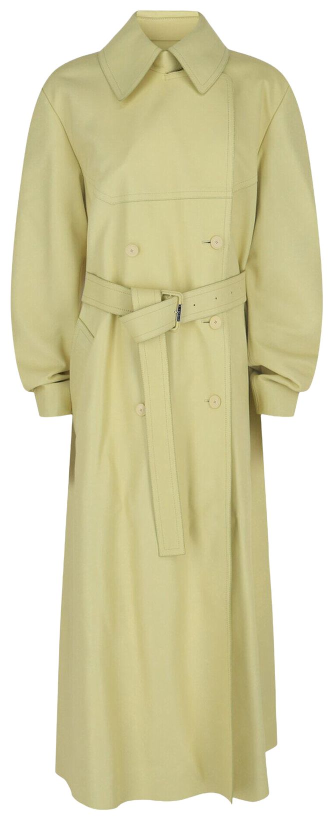 Кожаный тренч Givenchy бледно-желтого цвета
Кожаный тренч Givenchy бледно-желтого цвета