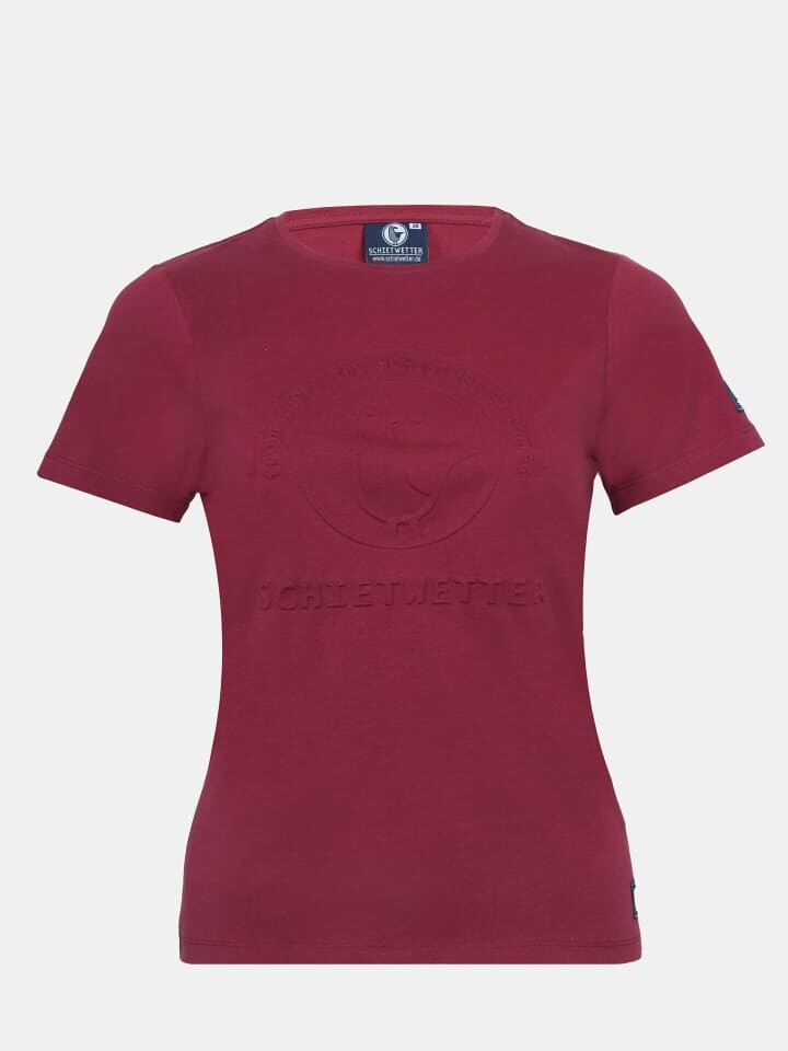 Футболка SCHIETWETTER Martha, 3D-Prägung, бордо
Футболка SCHIETWETTER Martha, 3D-Prägung, бордо