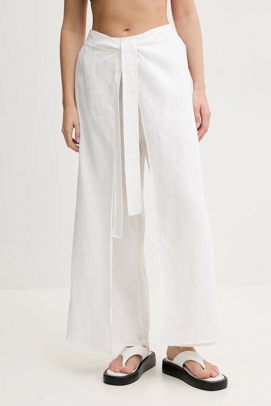 Льняные брюки LAMISS Vilebrequin, бежевый 
Льняные брюки LAMISS Vilebrequin, бежевый