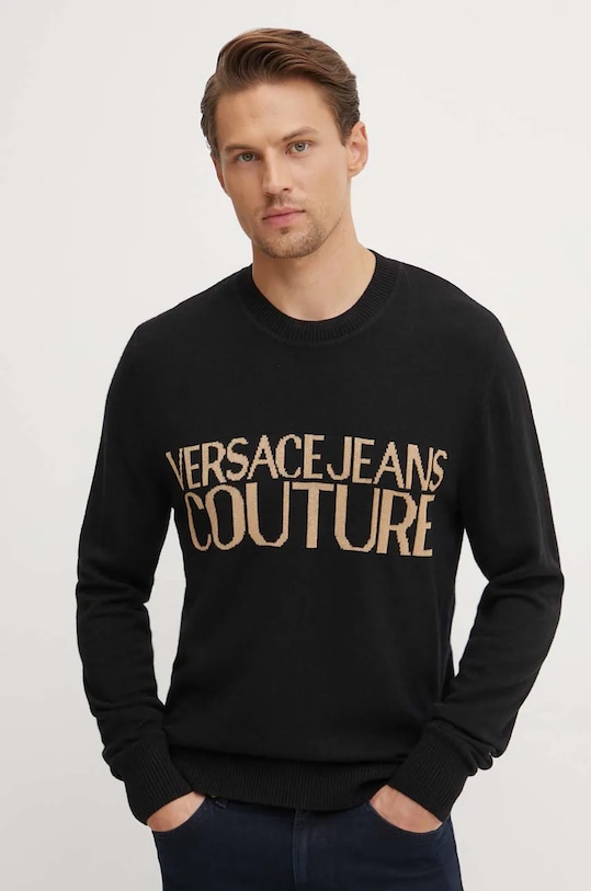 Шерстяной свитер Versace Jeans Couture, черный
Шерстяной свитер Versace Jeans Couture, черный