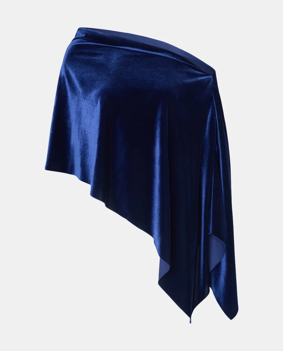 Бархатная накидка с сборкой на плечах Banarassi, темно-синий
Бархатная накидка с сборкой на плечах Banarassi, темно-синий