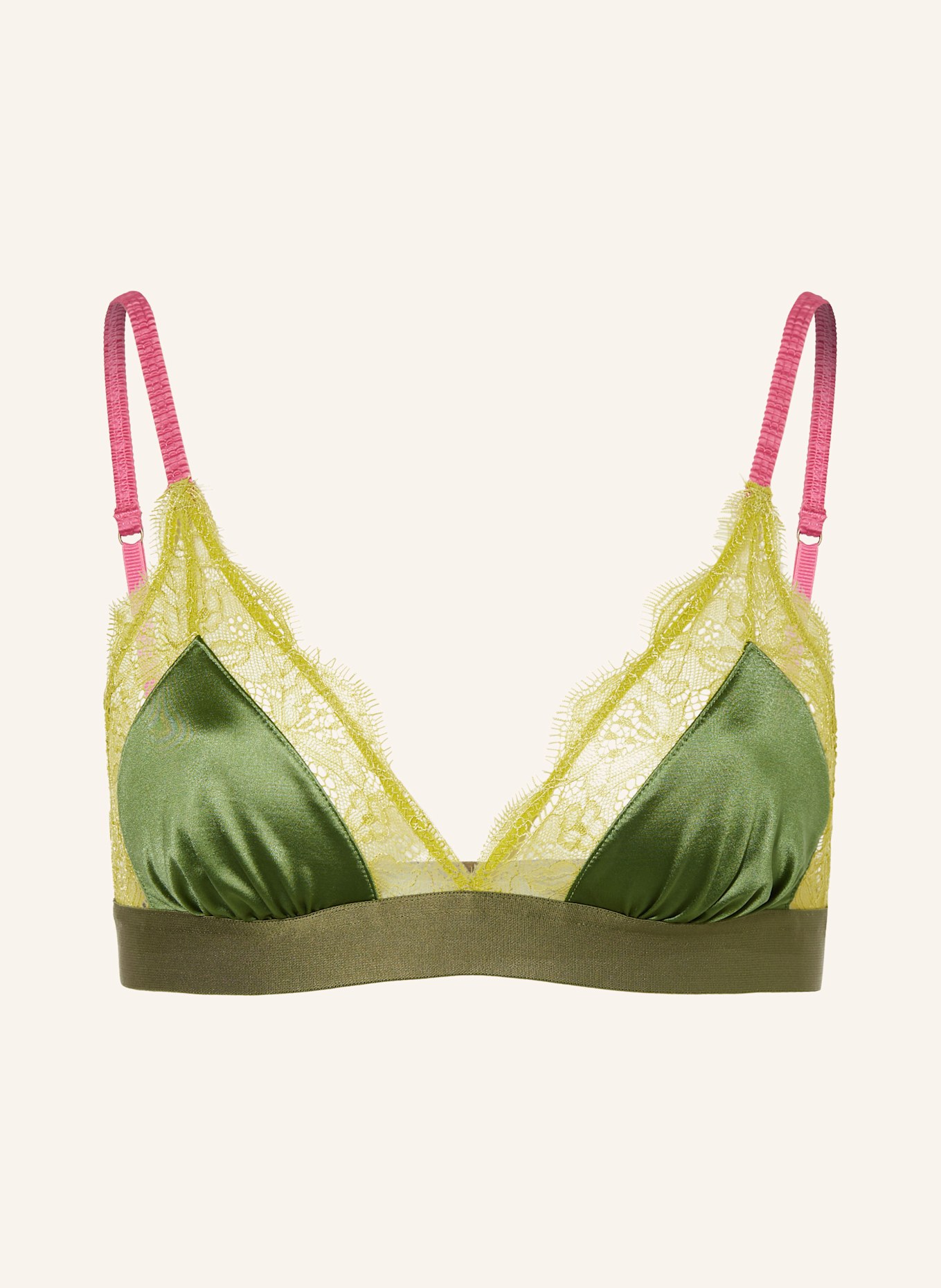 Бюстгальтер Love Lace Satin с треугольными чашками Love Stories, мультиколор
Бюстгальтер Love Lace Satin с треугольными чашками Love Stories, мультиколор