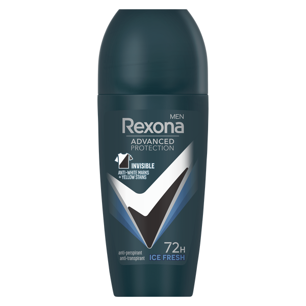 Шариковый антиперспирант для мужчин, 50 мл Rexona Men advanced protection invisible ice
Шариковый антиперспирант для мужчин, 50 мл Rexona Men advanced protection invisible ice
