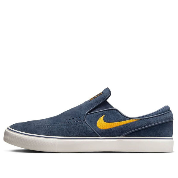 Кроссовки sb janoski+ slip 'thunder blue yellow' Nike, синий 
Кроссовки sb janoski+ slip 'thunder blue yellow' Nike, синий